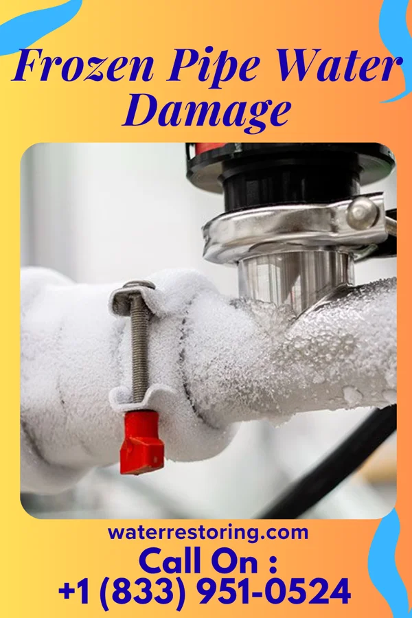 Frozen Pipe Water Damage in South Portland, ME